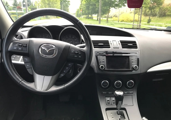 Mazda 3 cena 33900 przebieg: 115244, rok produkcji 2013 z Warszawa małe 211